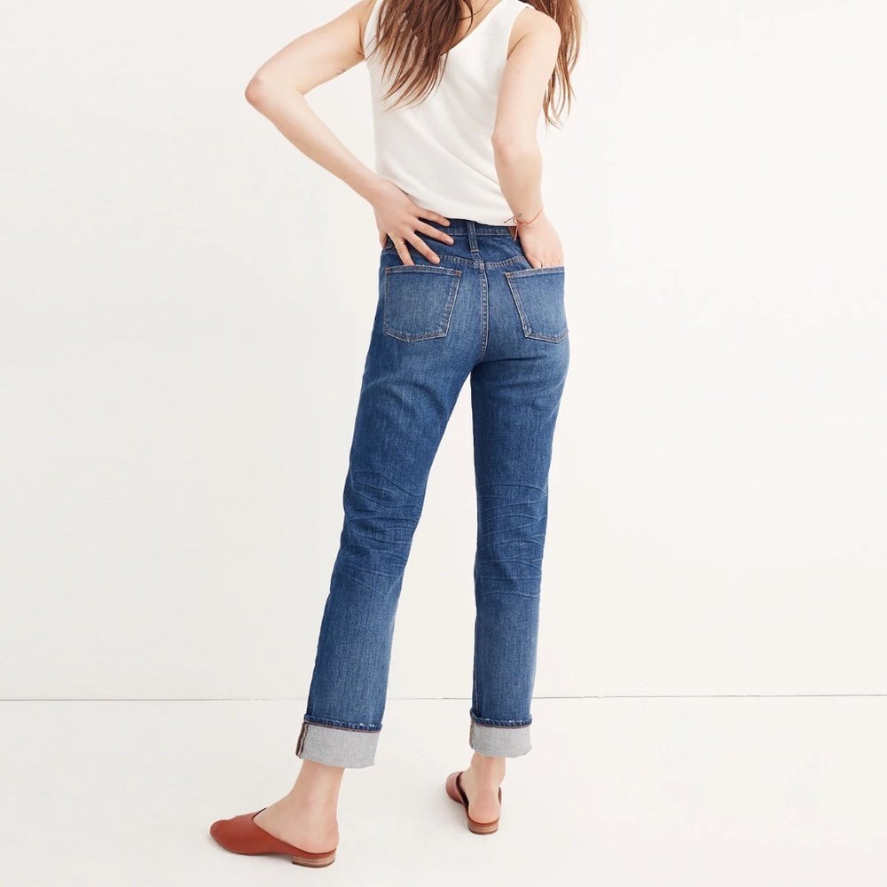 Madewell The High-Rise Slim Boyjean Size 25